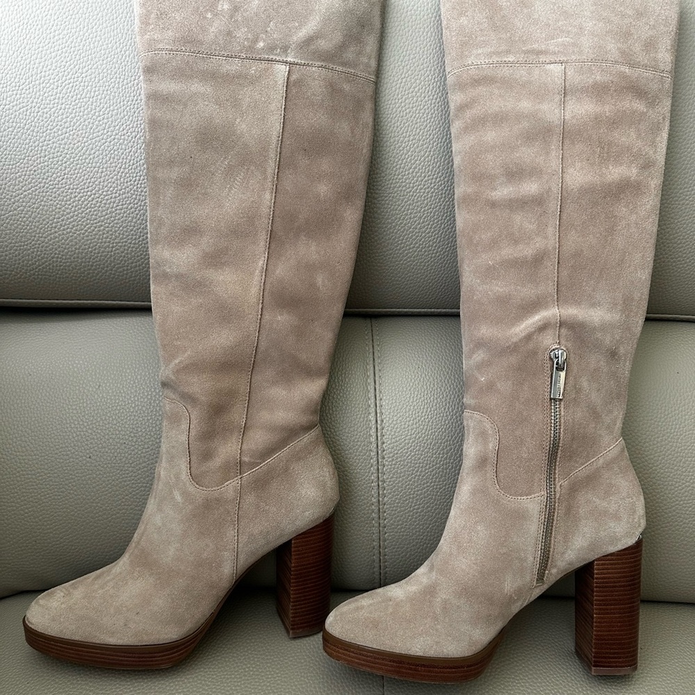 Michael Kors Regina Platform Boot Khaki
